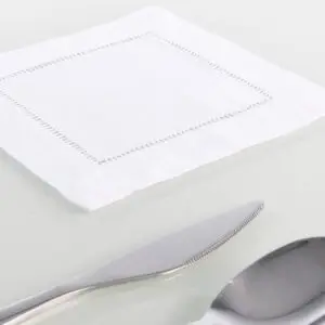 Servilleta blanca